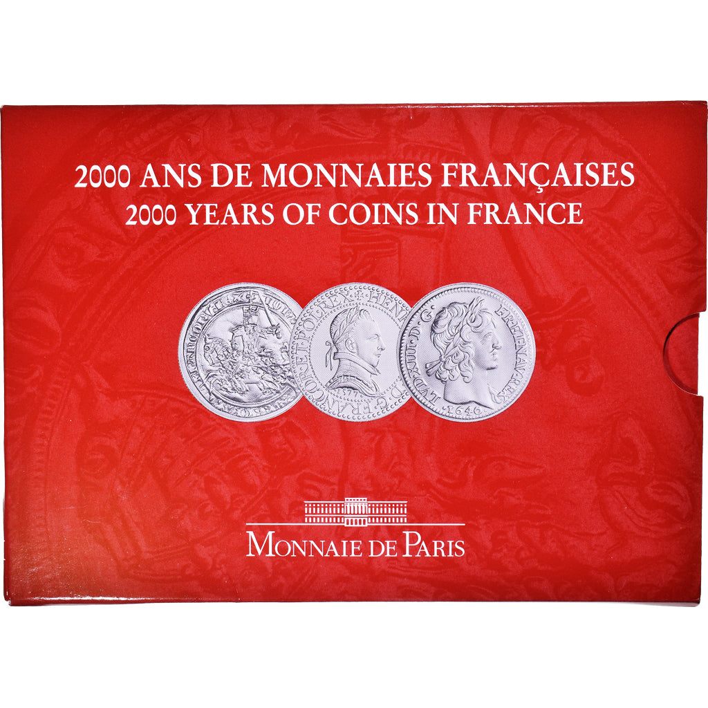 Monnaie, France, Coffret, 2000, 3 X 5 Francs n°2, FDC
