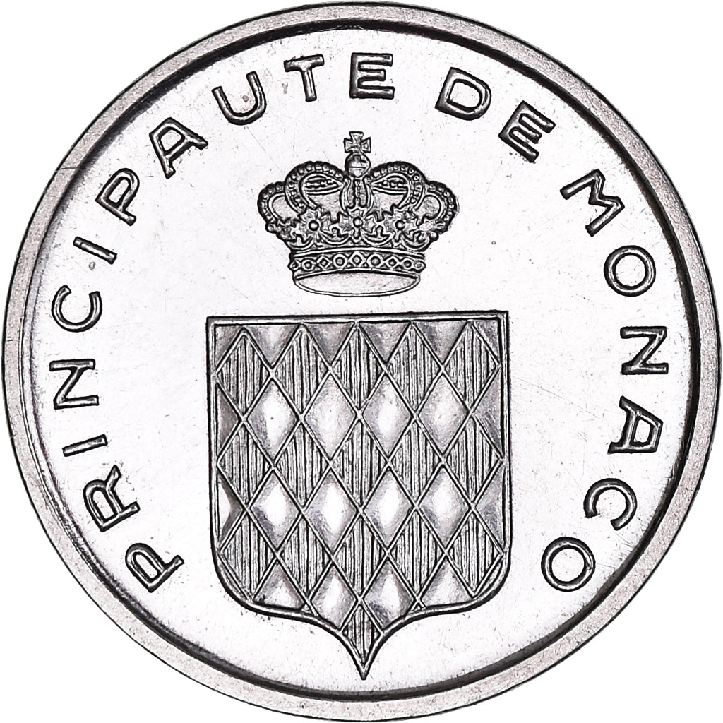 Moneta, Monaco, Centime, 1976, ESSAI, SPL, Acciaio inossidabile, KM:E68