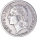 Moneda, Francia, Lavrillier, 5 Francs, 1948, Beaumont - Le Roger, BC+, Aluminio
