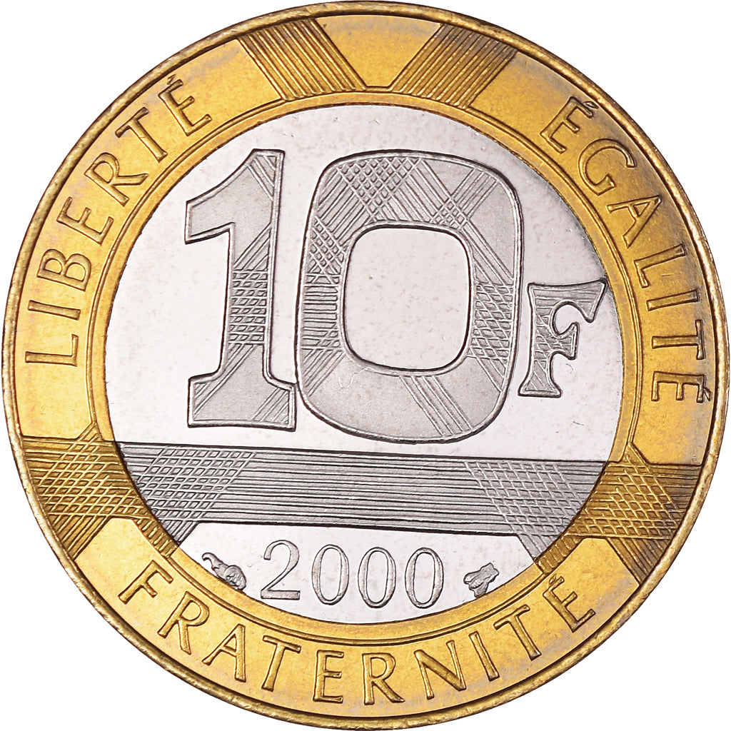 Münze, Frankreich, Génie, 10 Francs, 2000, Paris, Proof / BE, STGL