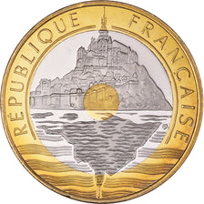 Monnaie, France, Mont Saint Michel, 20 Francs, 2000, Paris, Proof, FDC