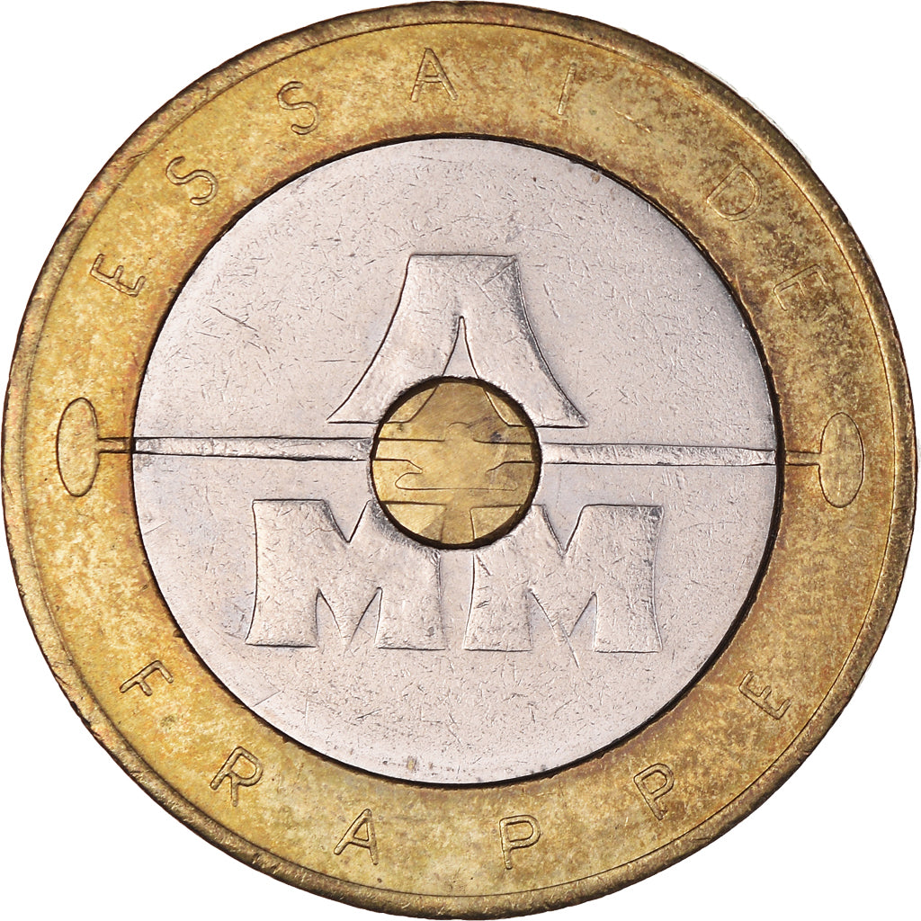 Munten, Frankrijk, Essai de Frappe Mont Saint-Michel, 20 Francs, ZF+
