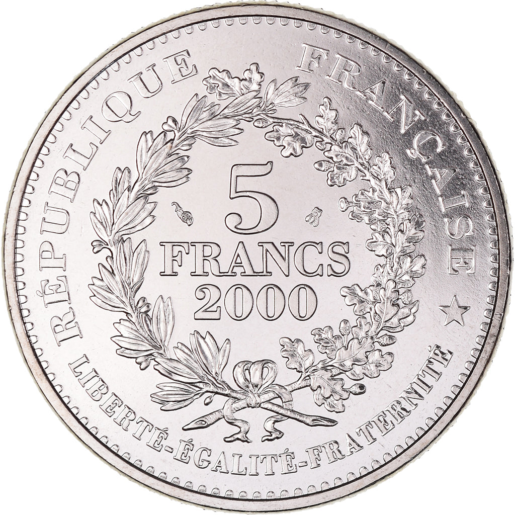 Monnaie, France, Statère des Parisii, 5 Francs, 2000, Paris, SPL+, Cupronickel