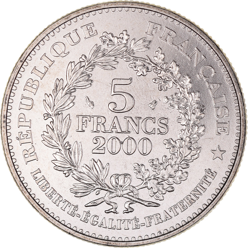 Monnaie, France, Marianne de la III République, 5 Francs, 2000, Paris, SPL+
