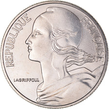Moeda, França, Marianne du nouveau franc, 5 Francs, 2000, Paris, MS(64)
