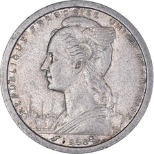 Monnaie, Madagascar, Franc, 1958, Paris, TTB+, Aluminium, KM:3