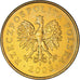 Moeda, Polónia, 2 Grosze, 2003, Warsaw, AU(50-53), Latão, KM:277