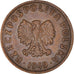 Monnaie, Pologne, 5 Groszy, 1949, Basel, TTB, Bronze, KM:41