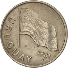 Uruguay, 5 Nuevos Pesos, 1981, Santiago, KM:75, AU(50-53), Copper-Nickel-Zinc