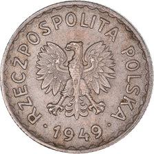 Monnaie, Pologne, Zloty, 1949, Kremnica, TTB+, Cupro-nickel, KM:45