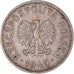 Monnaie, Pologne, Zloty, 1949, Kremnica, TTB+, Cupro-nickel, KM:45