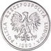 Coin, Poland, 5 Zlotych, 1990, Warsaw, AU(50-53), Aluminum, KM:81.3
