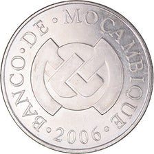 Coin, Mozambique, 5 Meticais, 2006, AU(50-53), Nickel plated steel, KM:139
