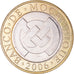 Moneta, Mozambik, 10 Meticais, 2006, AU(50-53), Bimetaliczny, KM:140
