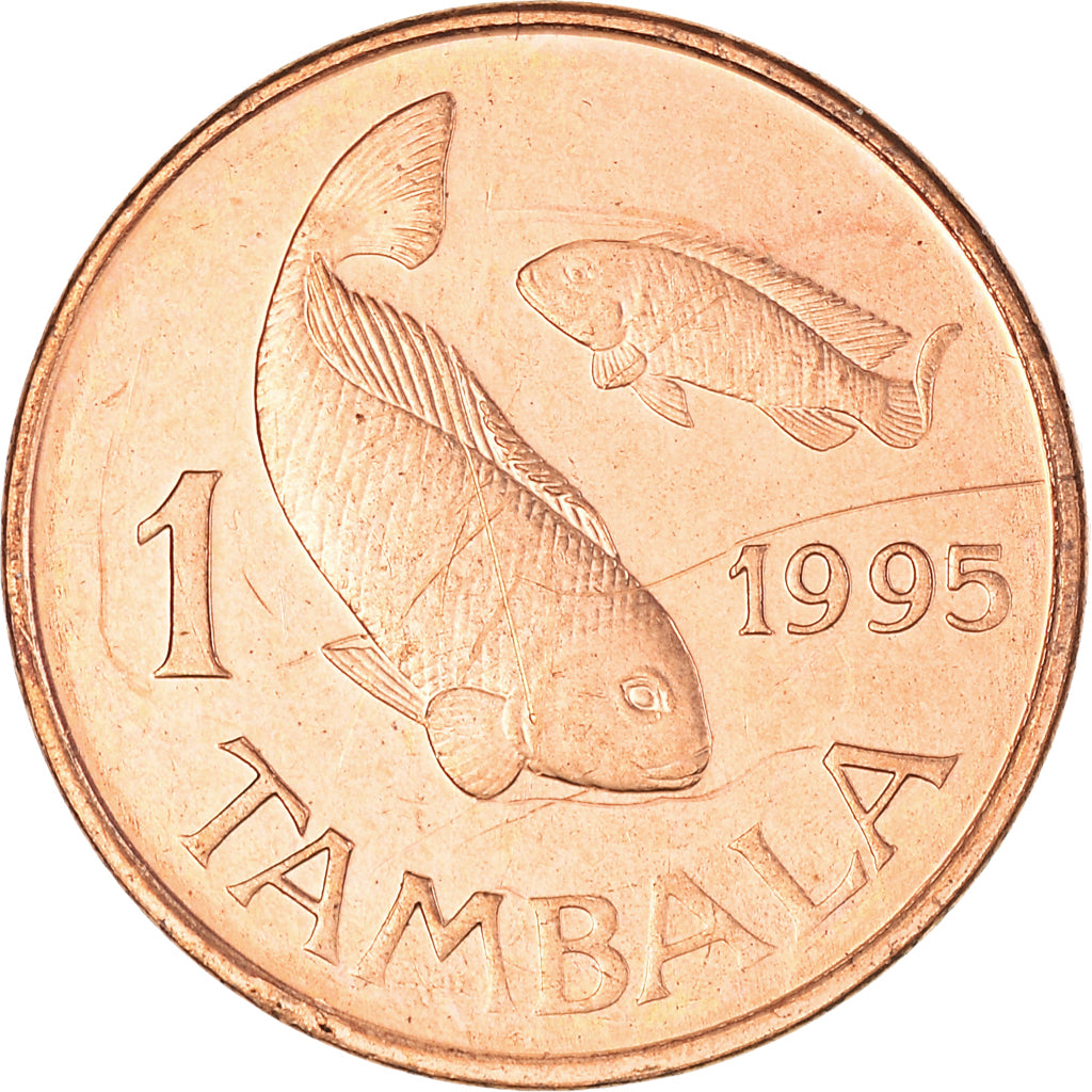 Monnaie, Malawi, Tambala, 1995, TTB+, Bronze, KM:33