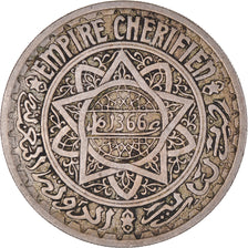 Coin, Morocco, Mohammed V, 20 Francs, AH 1366/1946, Paris, EF(40-45)