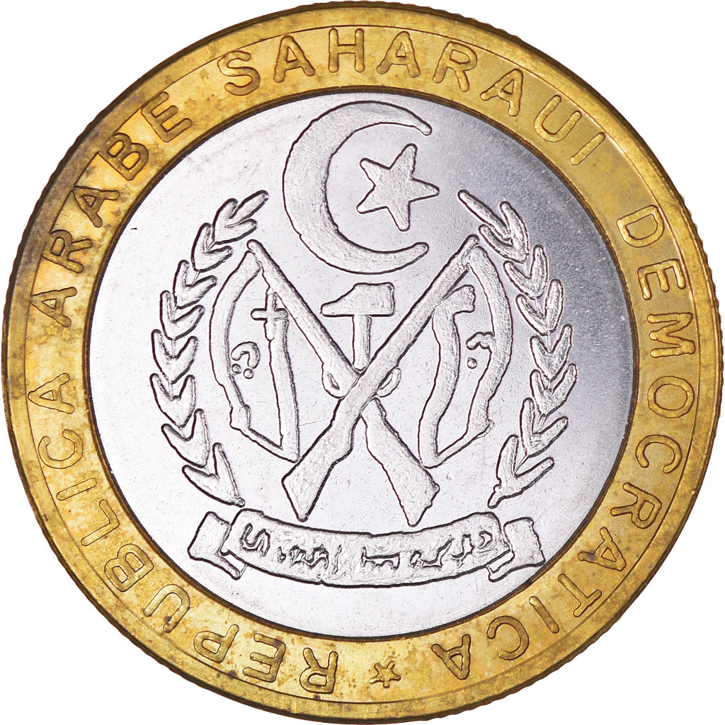 Monnaie, République arabe sahraouie démocratique, 500 Pesetas, 2004, SPL