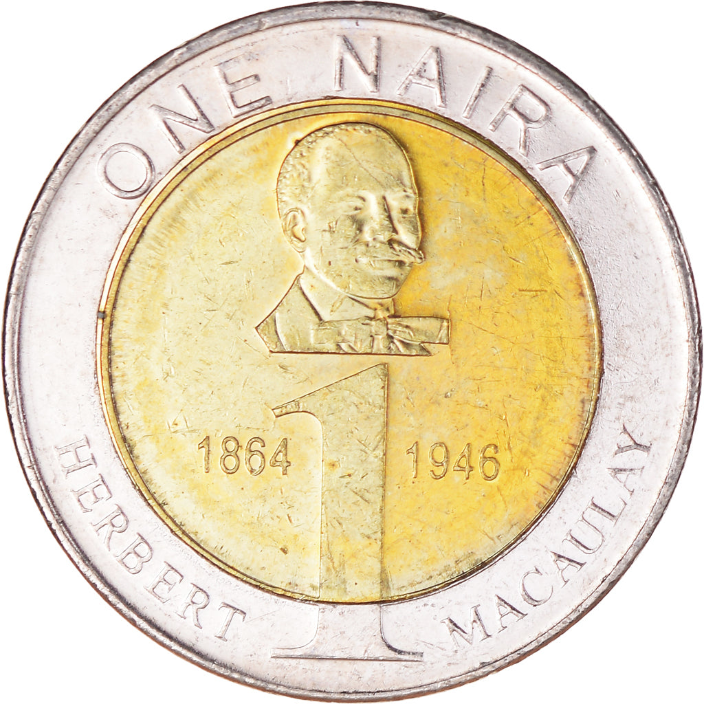 Monnaie, Nigéria, Naira, 2006, SUP, Bimétallique, KM:18