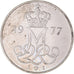 Münze, Dänemark, Margrethe II, 10 Öre, 1977, Copenhagen, SS+, Kupfer-Nickel