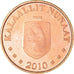 Moneta, Grenlandia, KALAALLIT NUNAAT, 25 Öre, 2010, AU(50-53), Copper Plated
