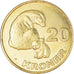 Monnaie, Groenland, KALAALLIT NUNAAT, 20 Kroner, 2010, TTB+, Laiton, KM:Pr7