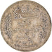 Moneta, Tunisia, Muhammad al-Nasir Bey, Franc, 1911, Paris, VF(30-35), Srebro