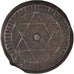 Moneta, Marocco, Sidi Mohammed IV, 4 Falus, 1869, Fes, BB, Forma in bronzo