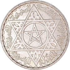 Monnaie, Maroc, Mohammed V, 100 Francs, 1953, Paris, SUP, Argent, KM:52