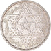 Monnaie, Maroc, Mohammed V, 100 Francs, 1953, Paris, SUP, Argent, KM:52
