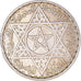 Moneta, Marocco, Mohammed V, 100 Francs, 1953, Paris, SPL+, Argento, KM:52