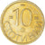 Moneda, Bulgaria, 10 Stotinki, 1992, MBC+, Níquel - latón, KM:199