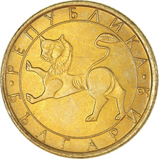 Moneda, Bulgaria, 20 Stotinki, 1992, EBC+, Níquel - latón, KM:200