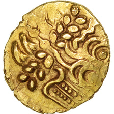 Coin, Suessiones, 1/4 Stater, AU(55-58), Gold, Delestrée:329