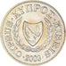 Moneta, Cypr, 2 Cents, 2003, MS(60-62), Mosiądz niklowy, KM:54.3