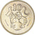 Coin, Cyprus, 10 Cents, 1992, AU(50-53), Nickel-brass, KM:56.3