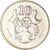 Coin, Cyprus, 10 Cents, 2004, AU(50-53), Nickel-brass, KM:56.3