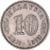 Münze, Malaysia, 10 Sen, 1973, Franklin Mint, S+, Kupfer-Nickel, KM:3