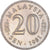 Moneta, Malezja, 20 Sen, 1981, Franklin Mint, AU(55-58), Miedź-Nikiel, KM:4