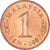 Moneta, Malezja, Sen, 1987, AU(50-53), Miedź powlekana stalą, KM:1a
