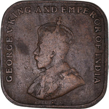 Moneda, Colonias del Estrecho, George V, Cent, 1920, BC+, Bronce, KM:32