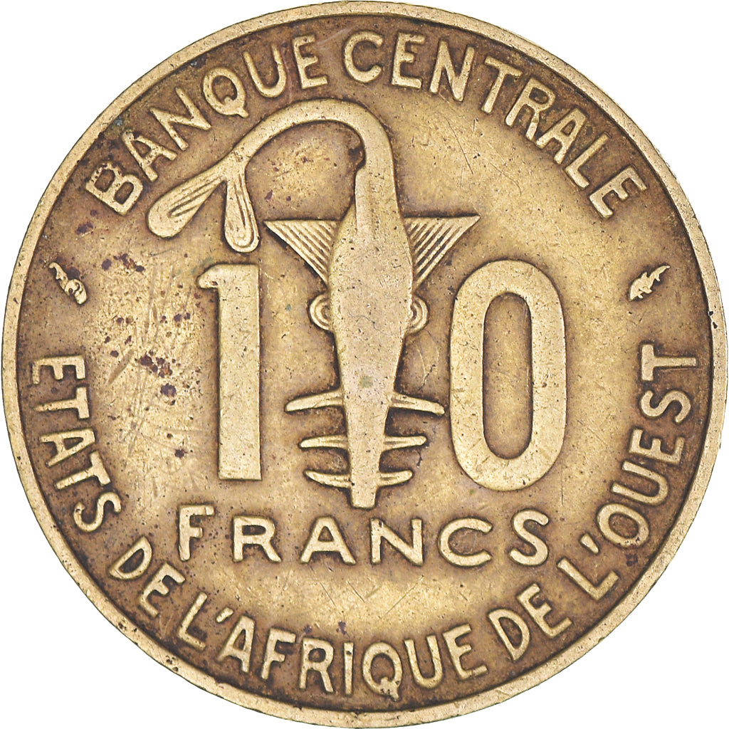 Monnaie, Communauté économique des États de l'Afrique de l'Ouest, 10 Francs