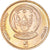 Moneta, Ruanda, 5 Francs, 2003, AU(50-53), Mosiądz platerowany stalą, KM:23