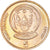Moneta, Ruanda, 5 Francs, 2003, AU(50-53), Mosiądz platerowany stalą, KM:23