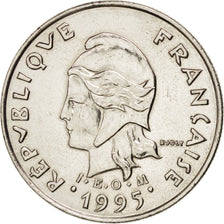 Moneta, Polinesia francese, 10 Francs, 1995, Paris, SPL+, Nichel, KM:8