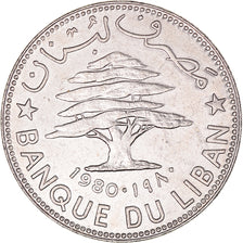 Monnaie, Liban , 50 Piastres, 1980, SUP, Nickel, KM:28.2