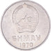 Monnaie, Mongolie, 5 Mongo, 1970, TTB+, Aluminium, KM:29