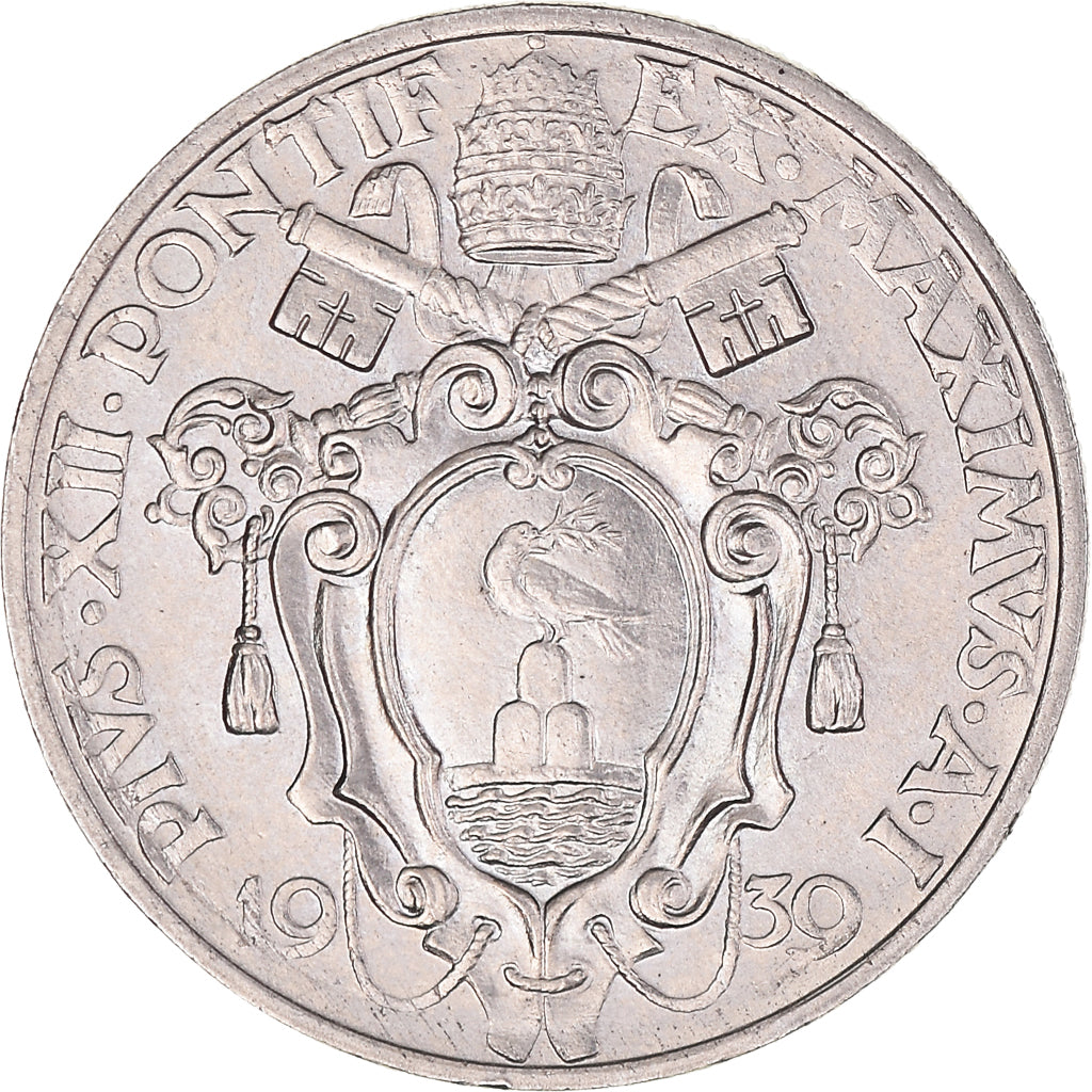 Moneta, CITTÀ DEL VATICANO, Pius XI, 20 Centesimi, 1930, Roma, SPL, Nichel