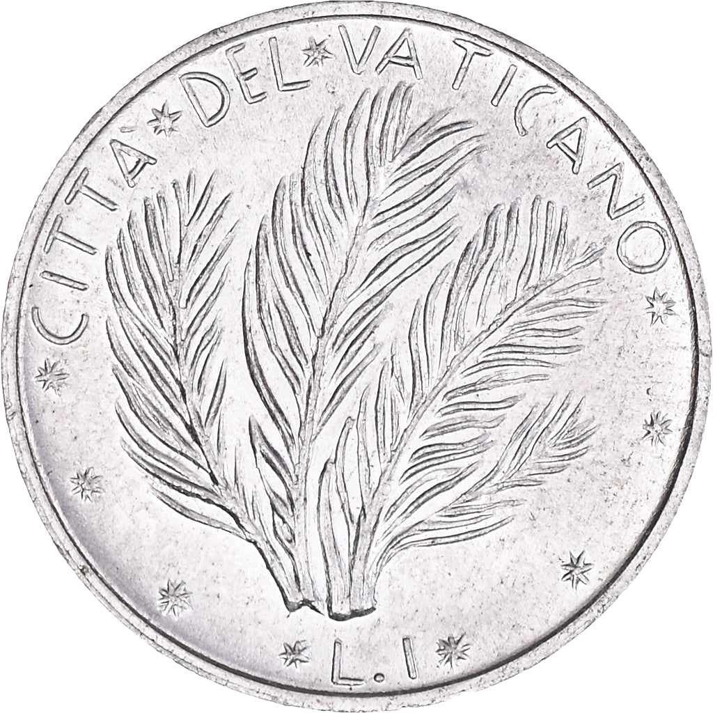 Monnaie, Cité du Vatican, Paul VI, Lira, 1977, Roma, SUP, Aluminium, KM:116