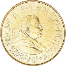 Monnaie, Cité du Vatican, John Paul II, 20 Lire, 1999, Rome, SUP