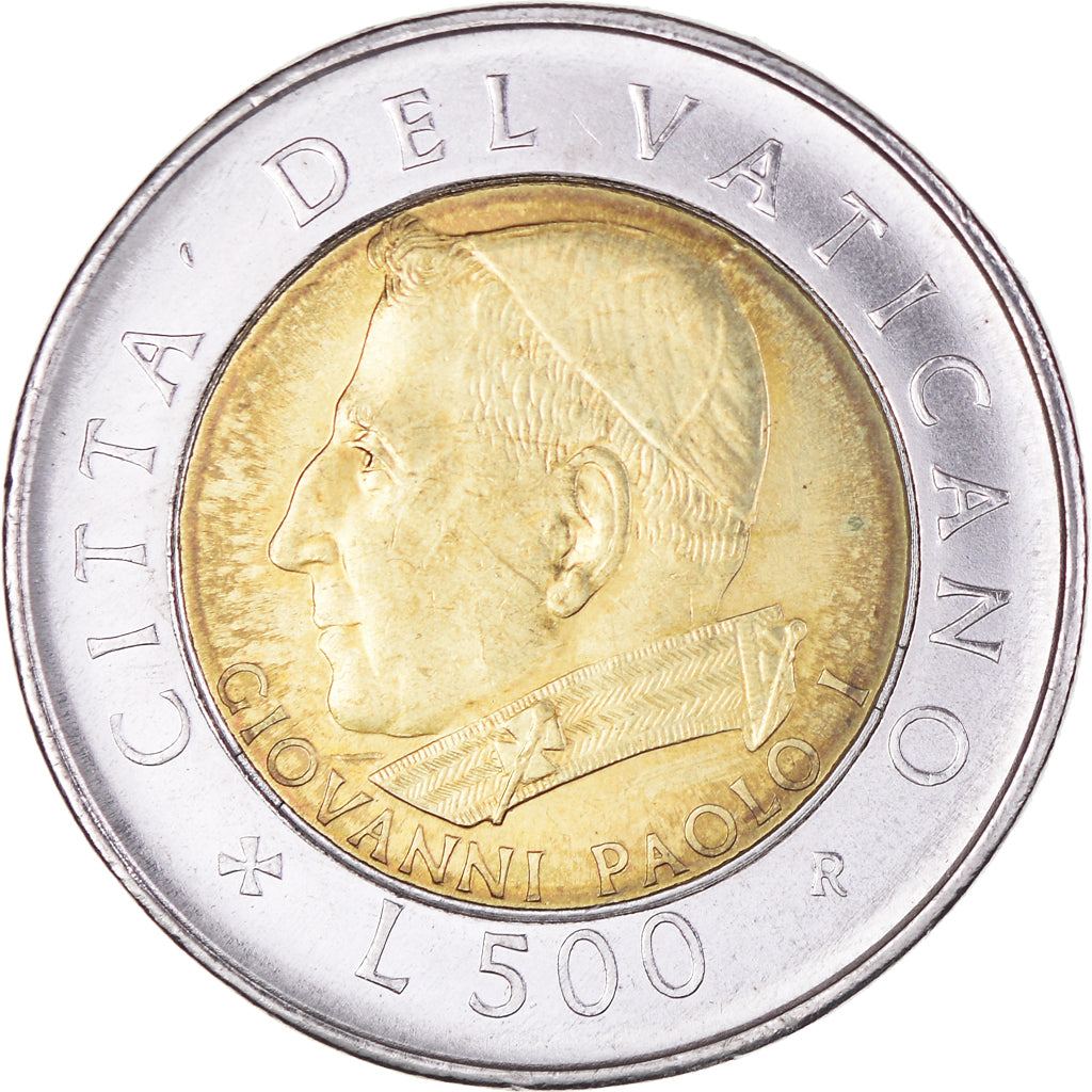 Monnaie, Cité du Vatican, John Paul II, 500 Lire, 2001, Rome, SPL